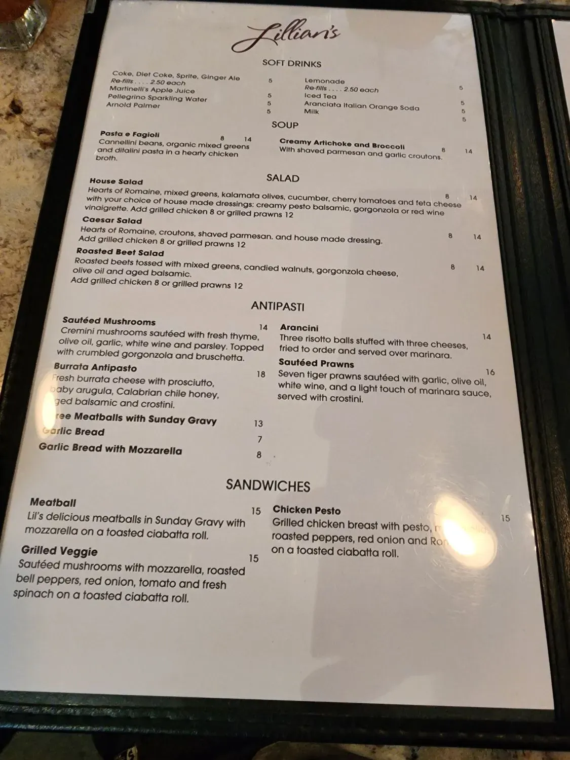 Menu 4