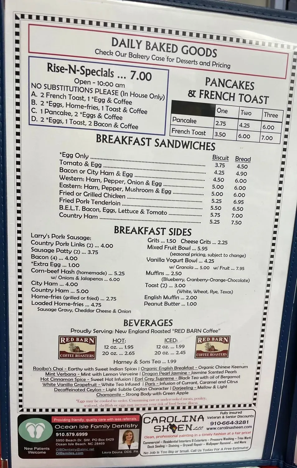 Menu 3