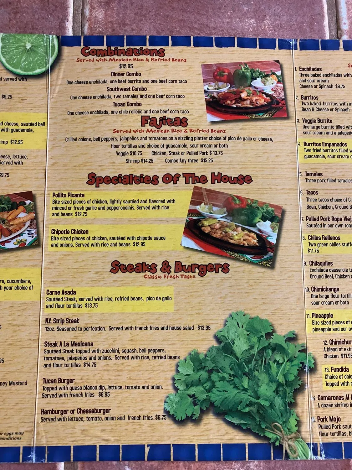 Menu 4