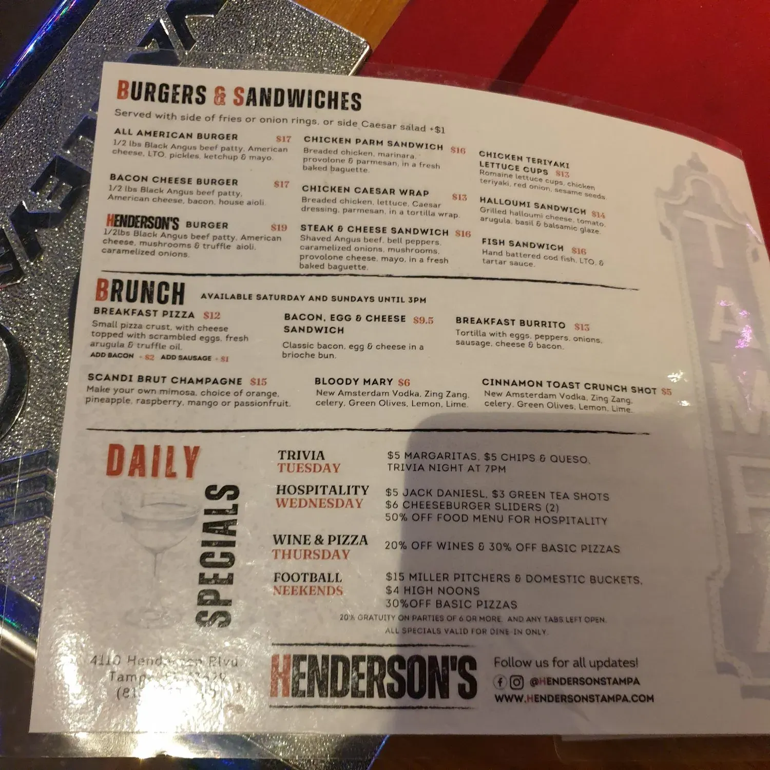 Menu 6