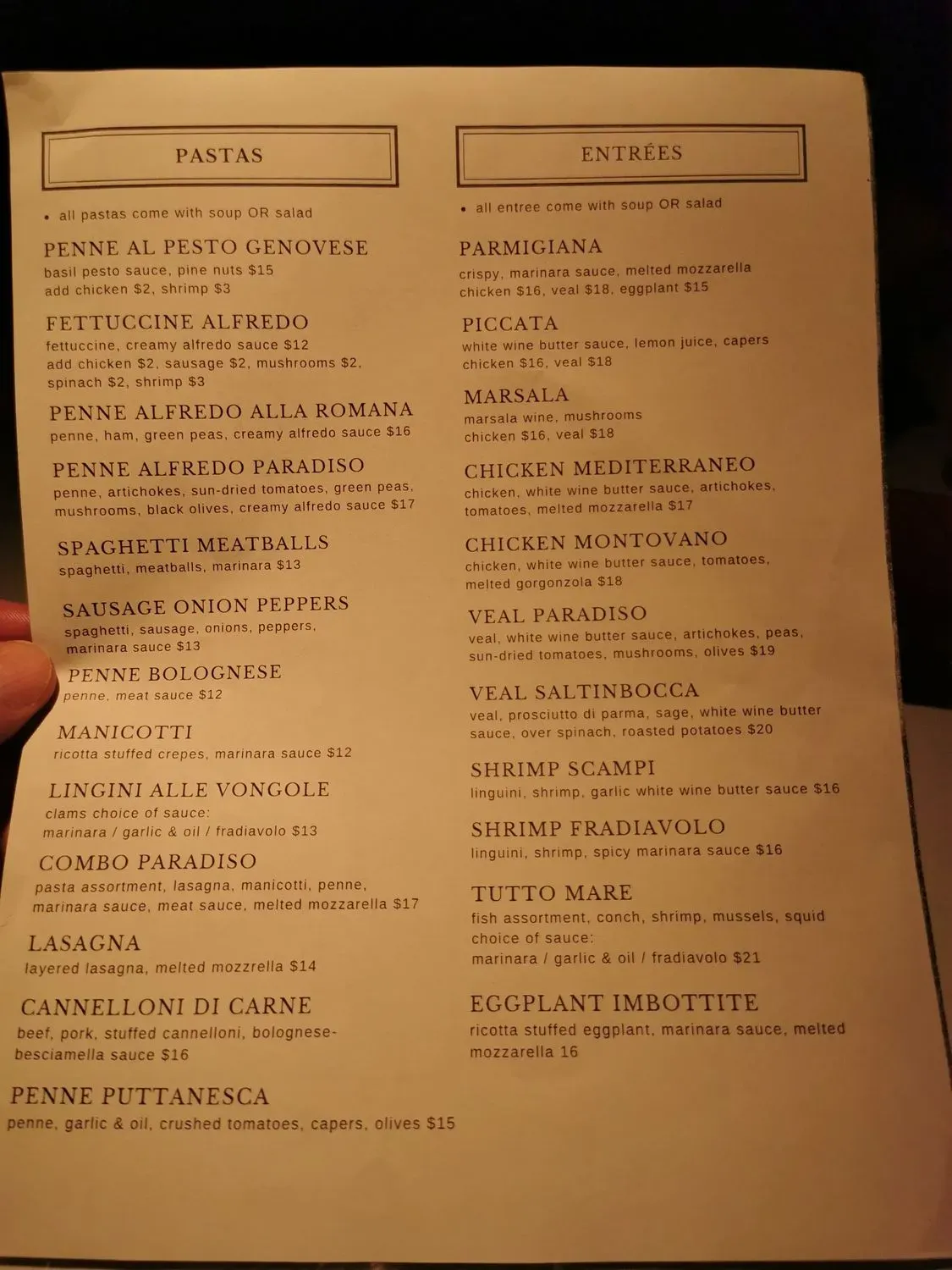 Menu 3