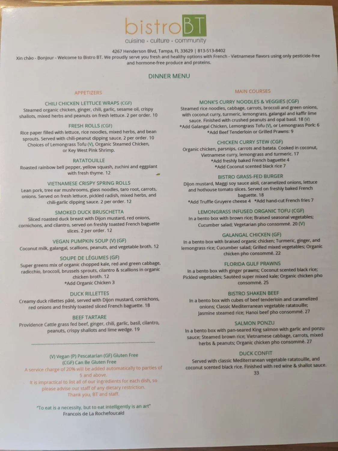 Menu 4