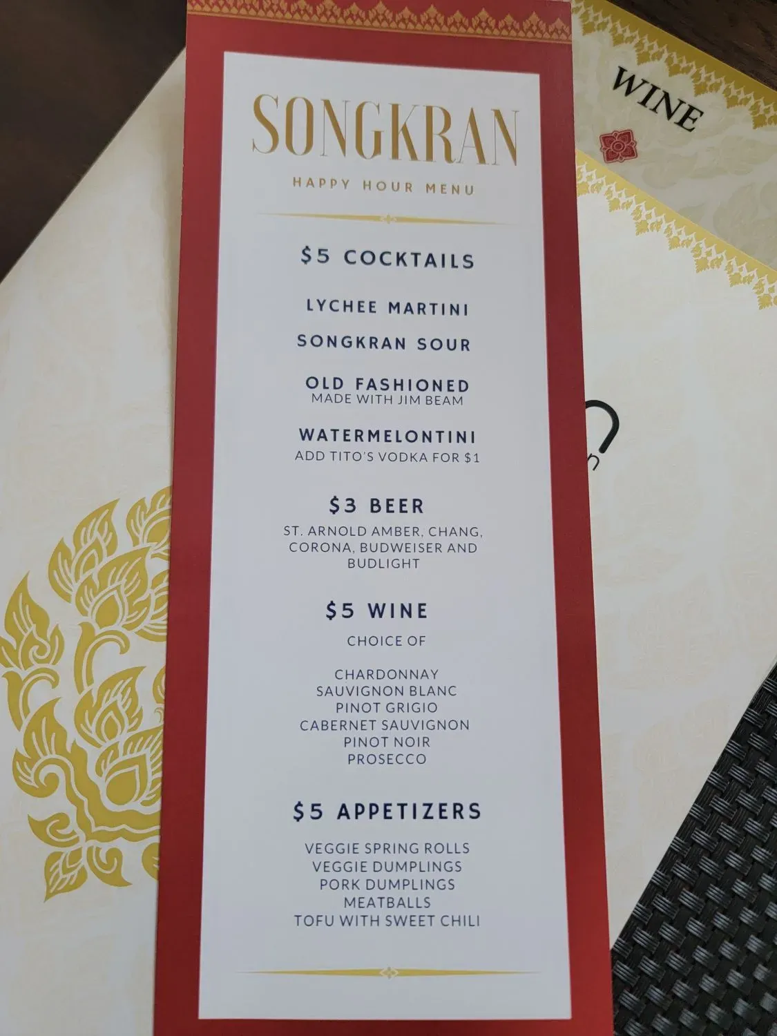 Menu 4