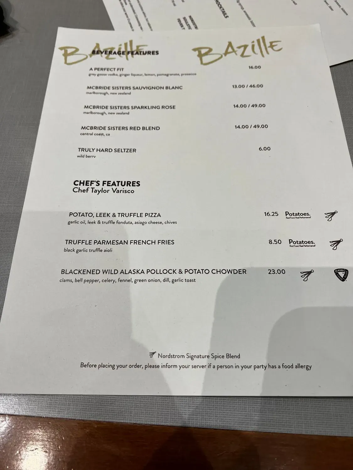 Menu 4