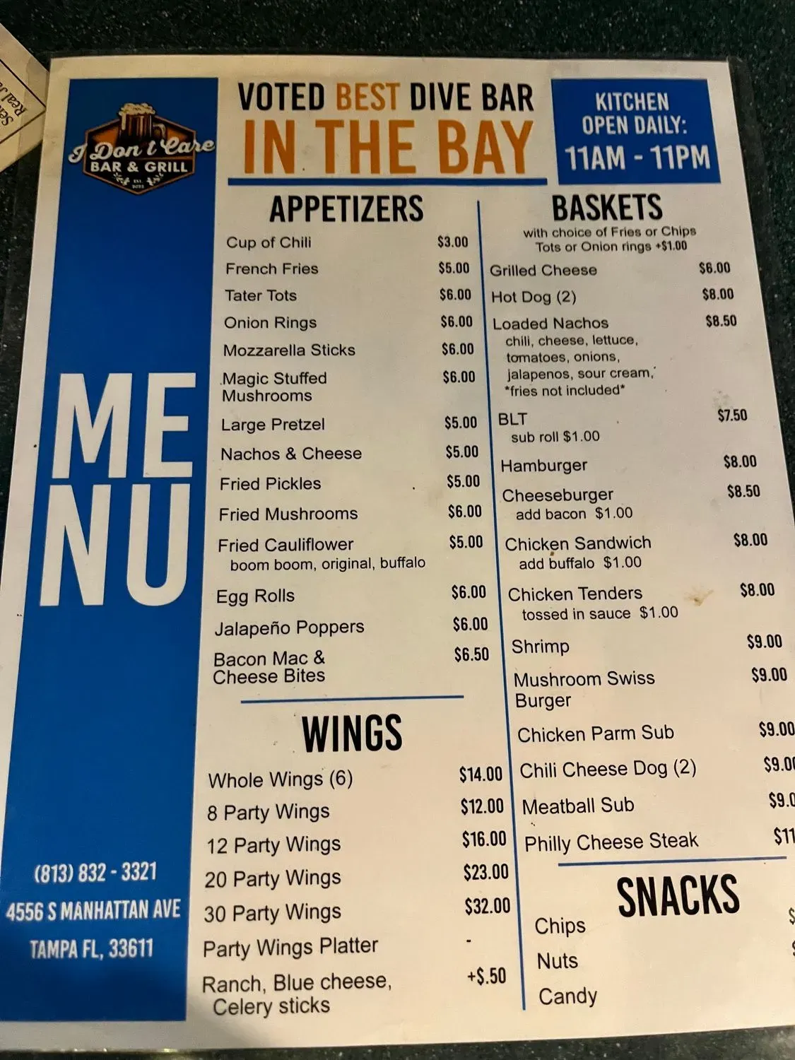 Menu 4