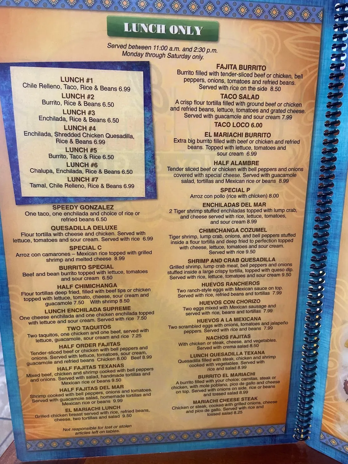 Menu 3