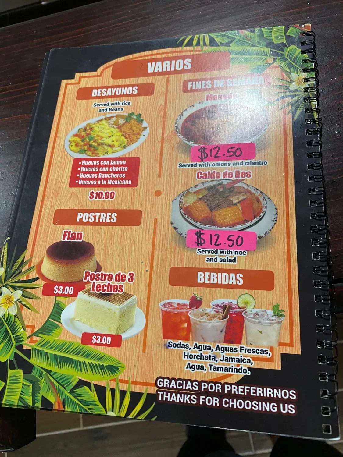 Menu 4