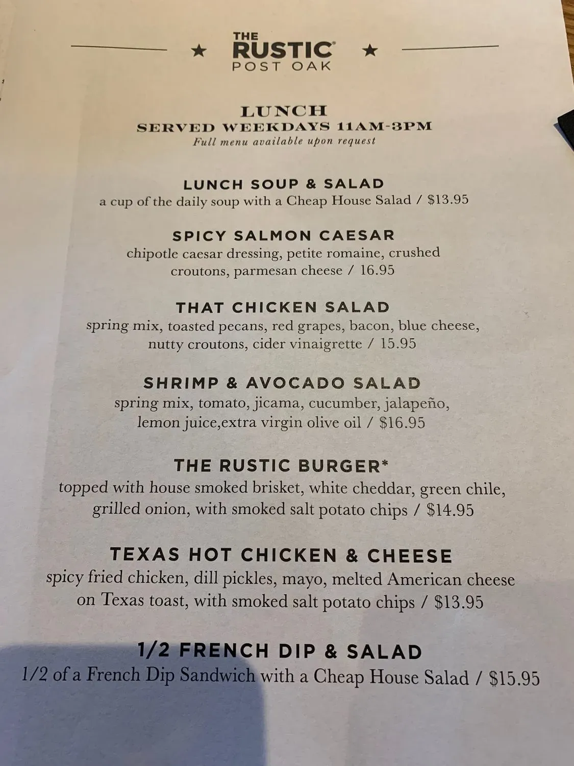 Menu 6