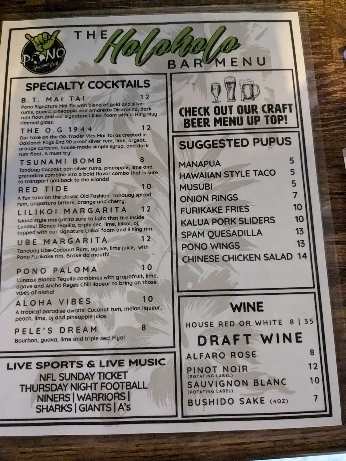 Menu 6