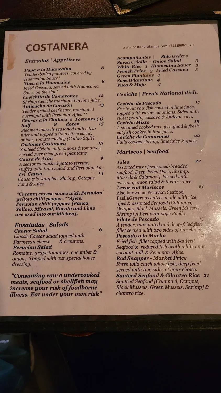 Menu 6