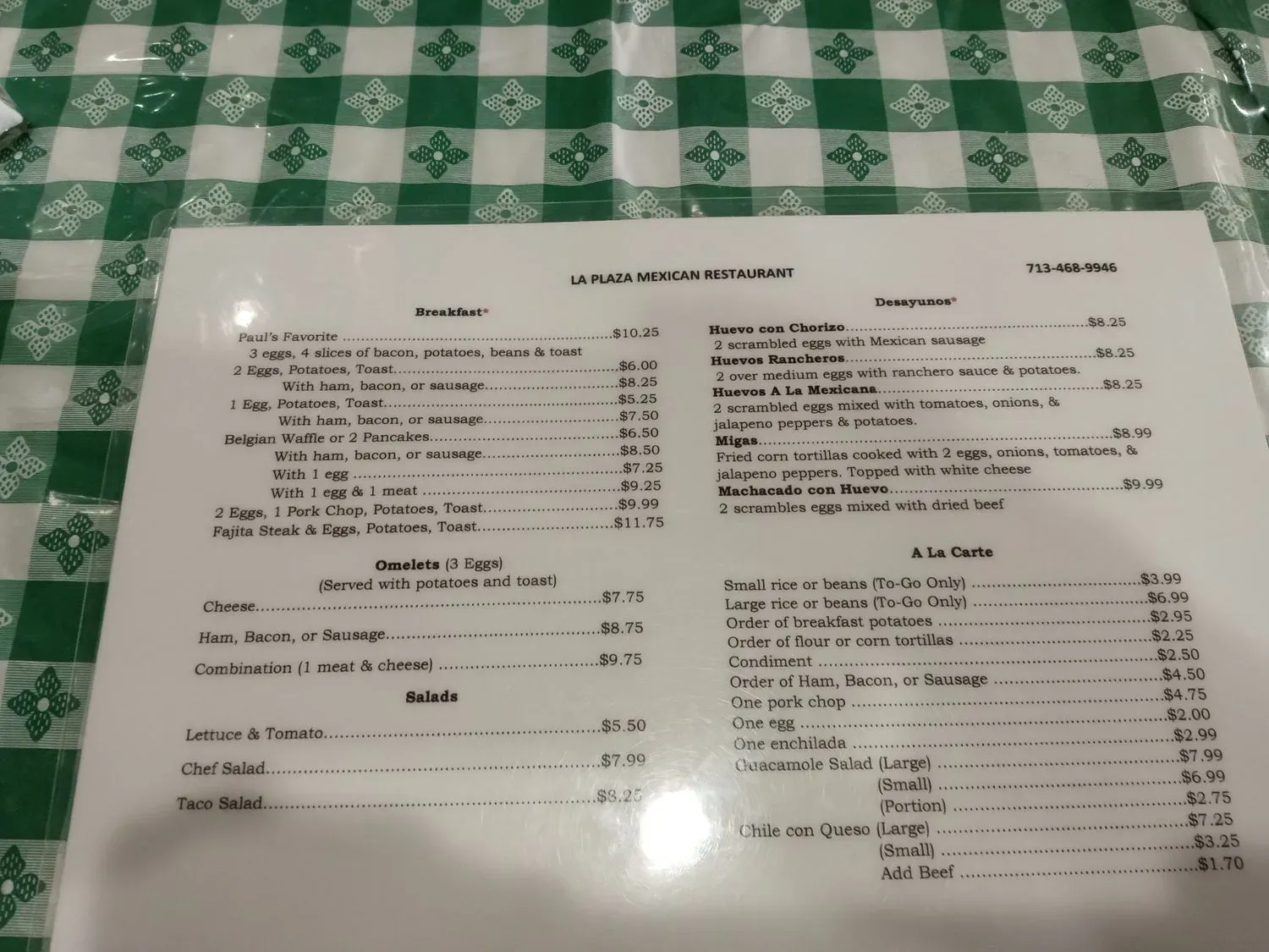 Menu 3