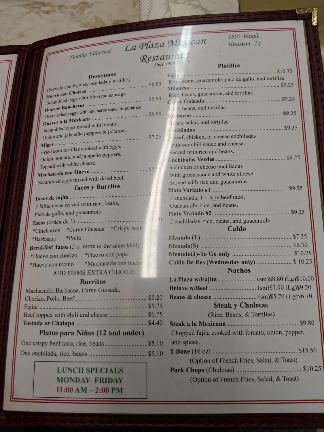 Menu 6