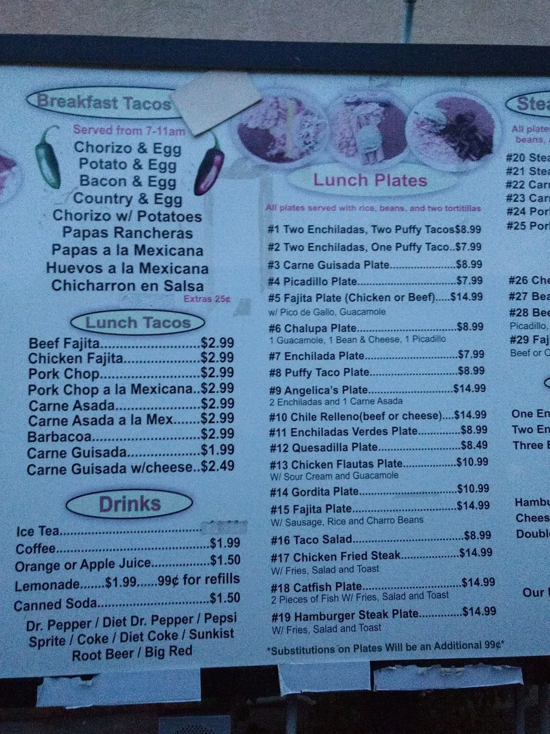 Menu 6