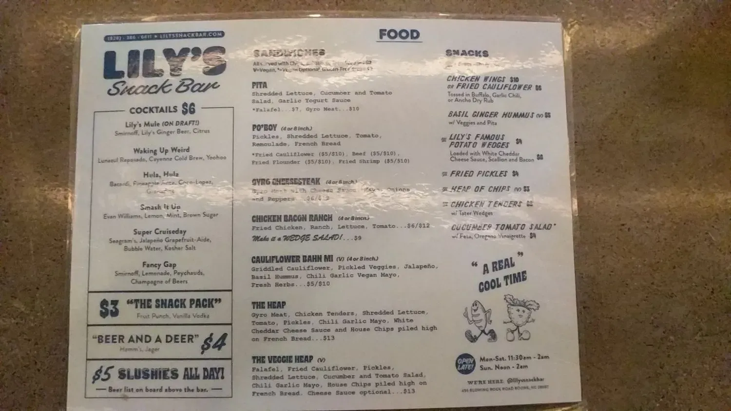 Menu 3