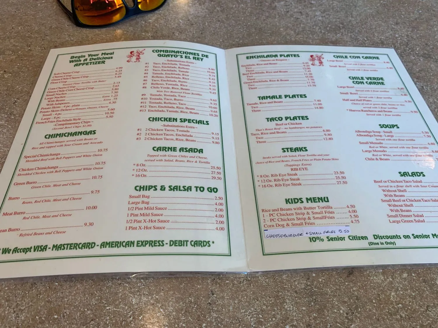 Menu 6