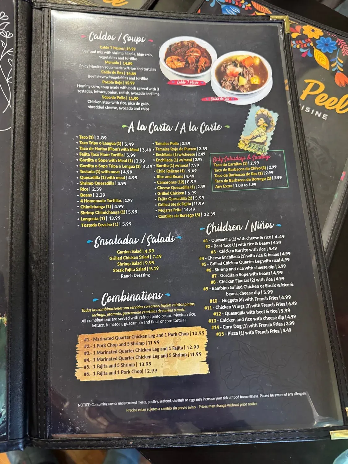 Menu 6