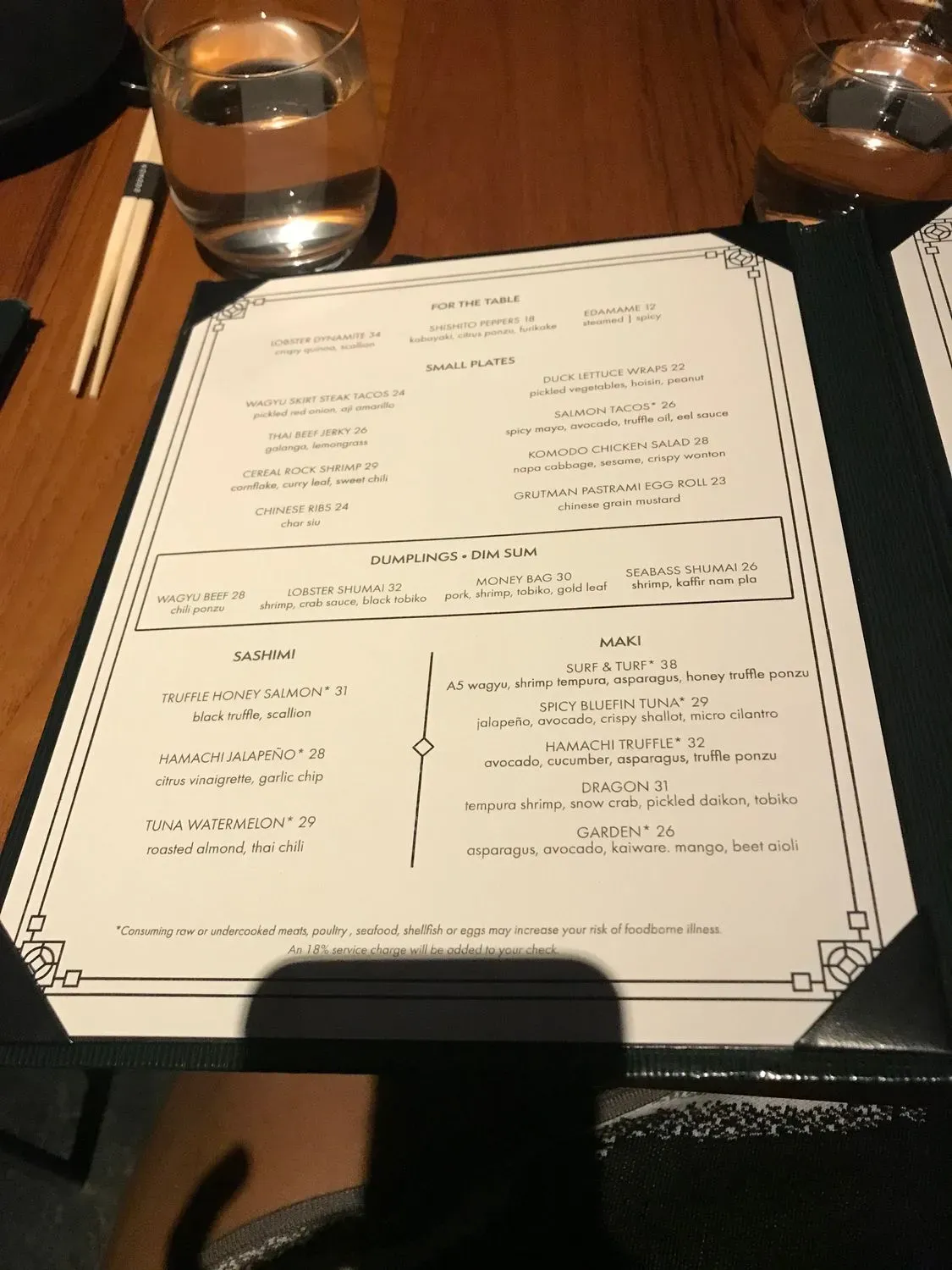 Menu 6