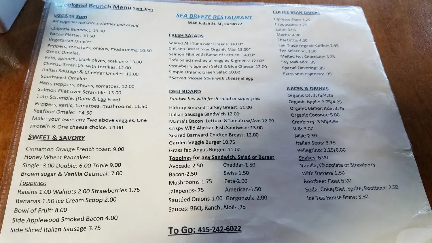 Menu 3