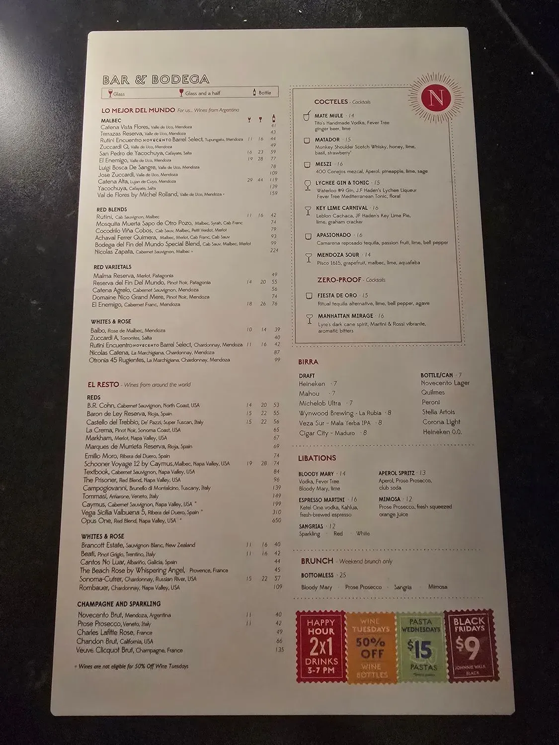 Menu 6