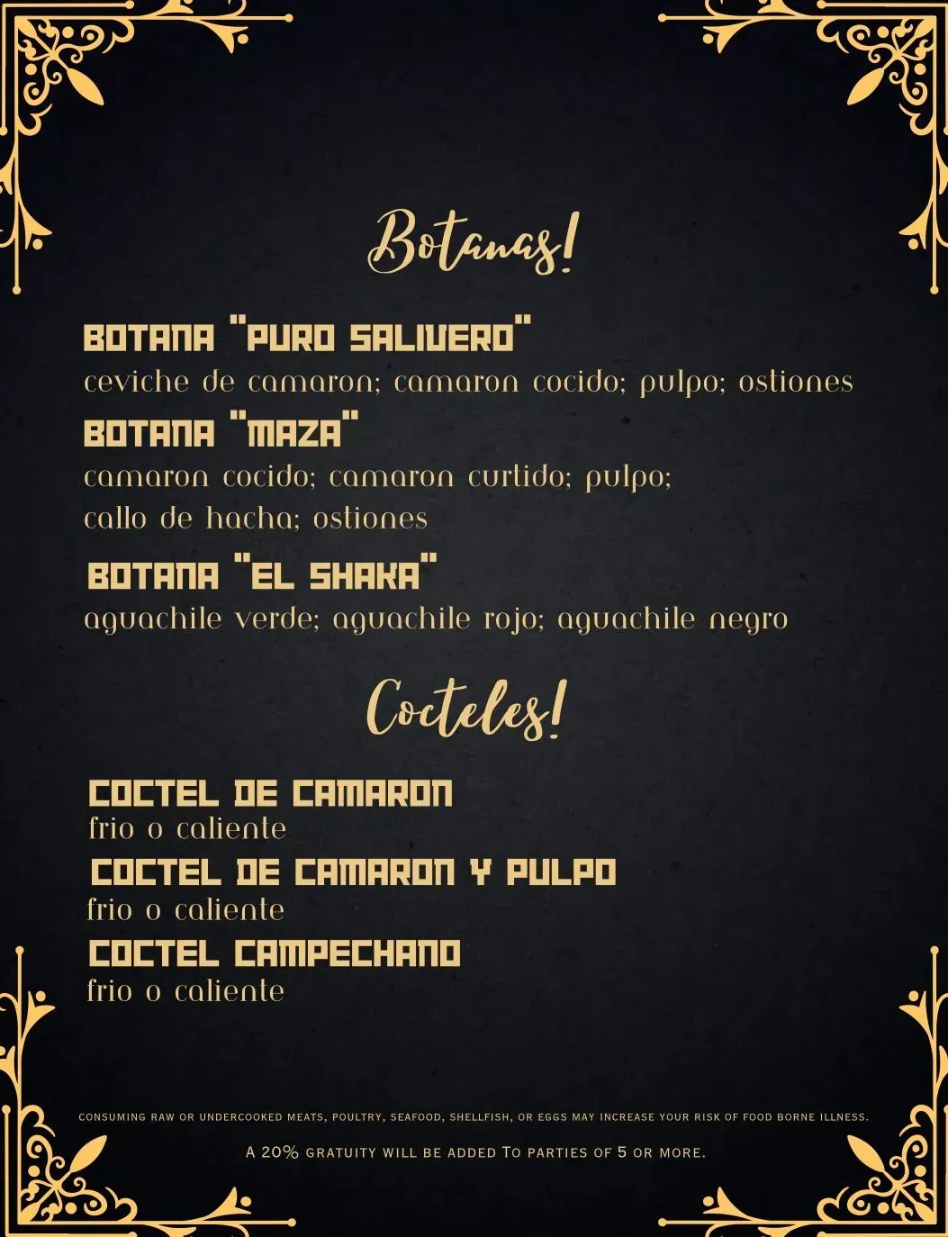 Menu 6