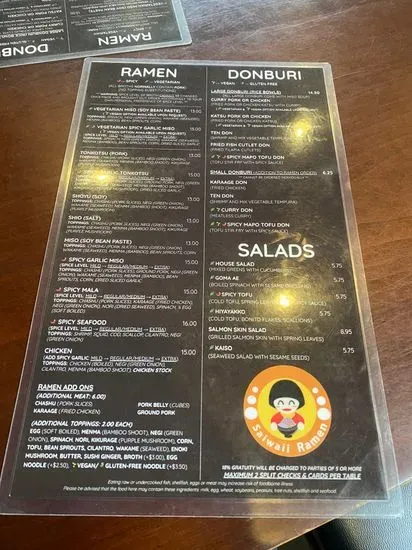 Menu 6