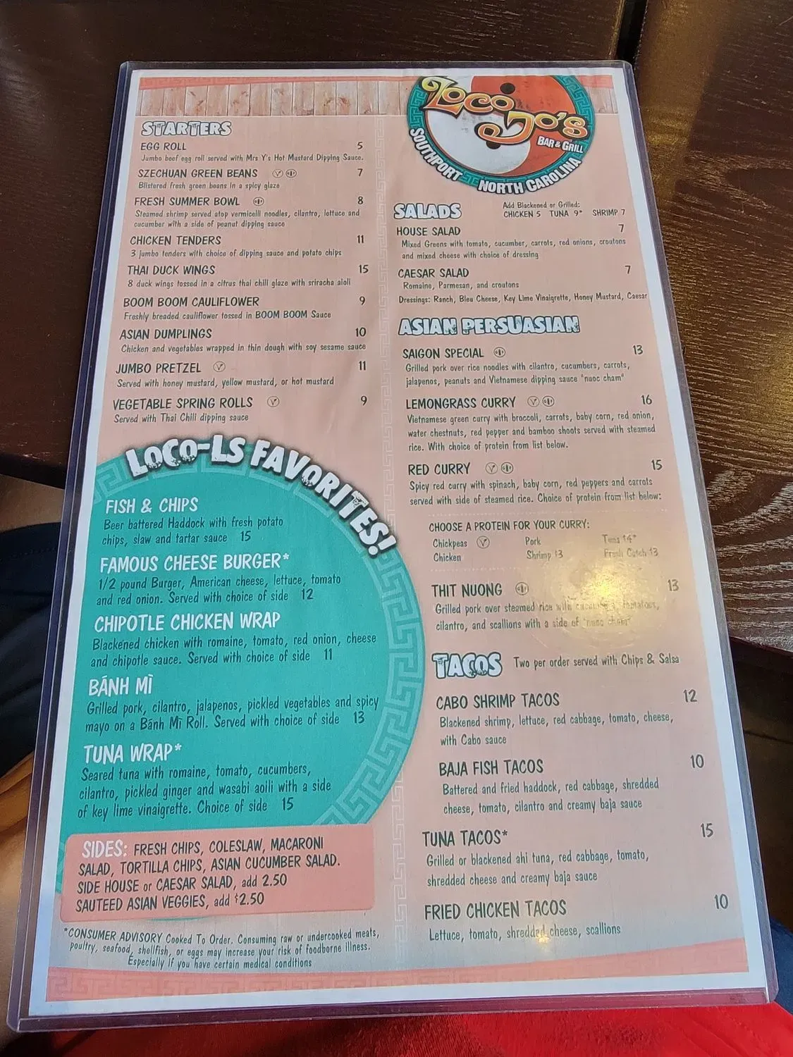 Menu 6