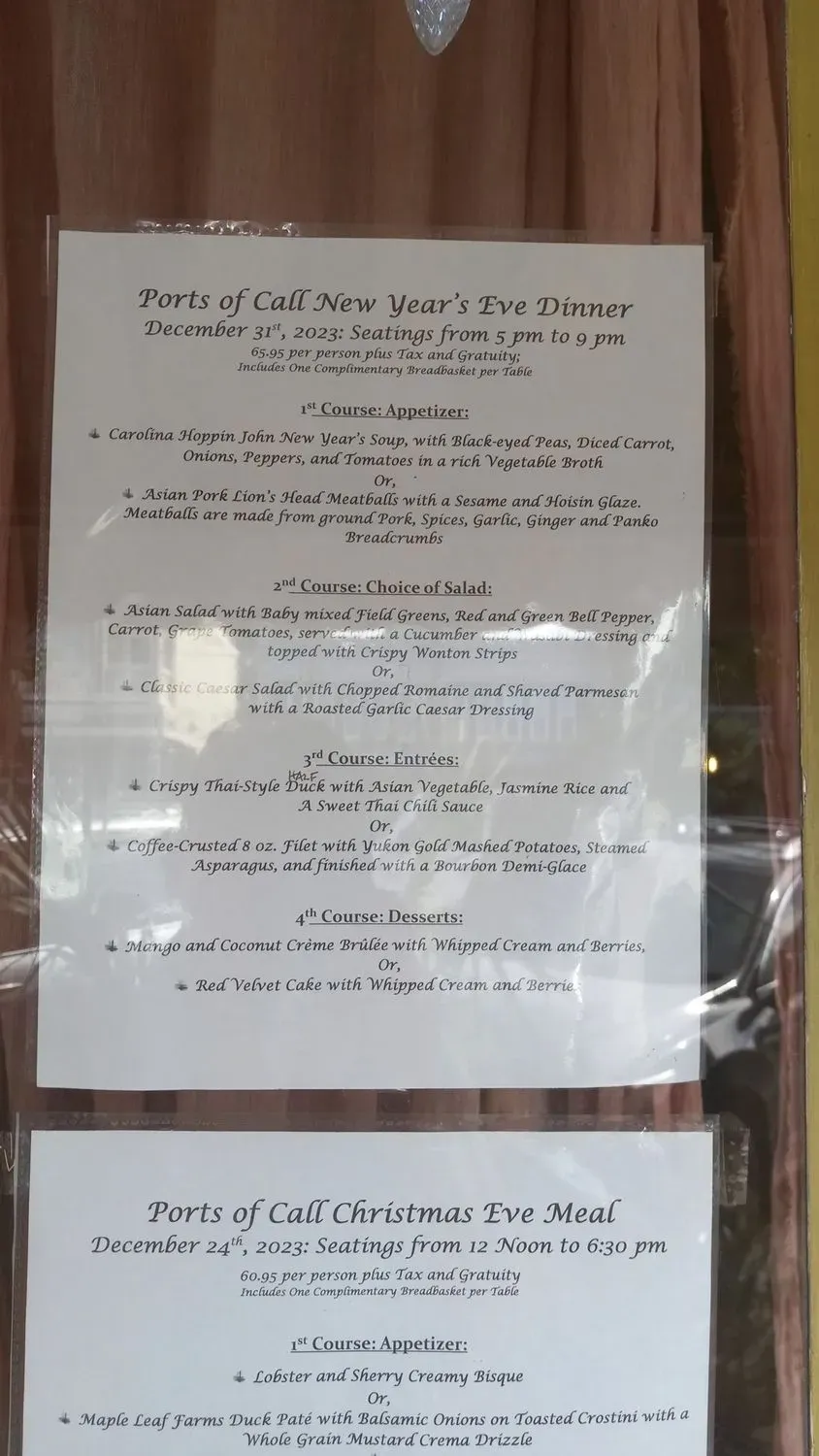 Menu 4