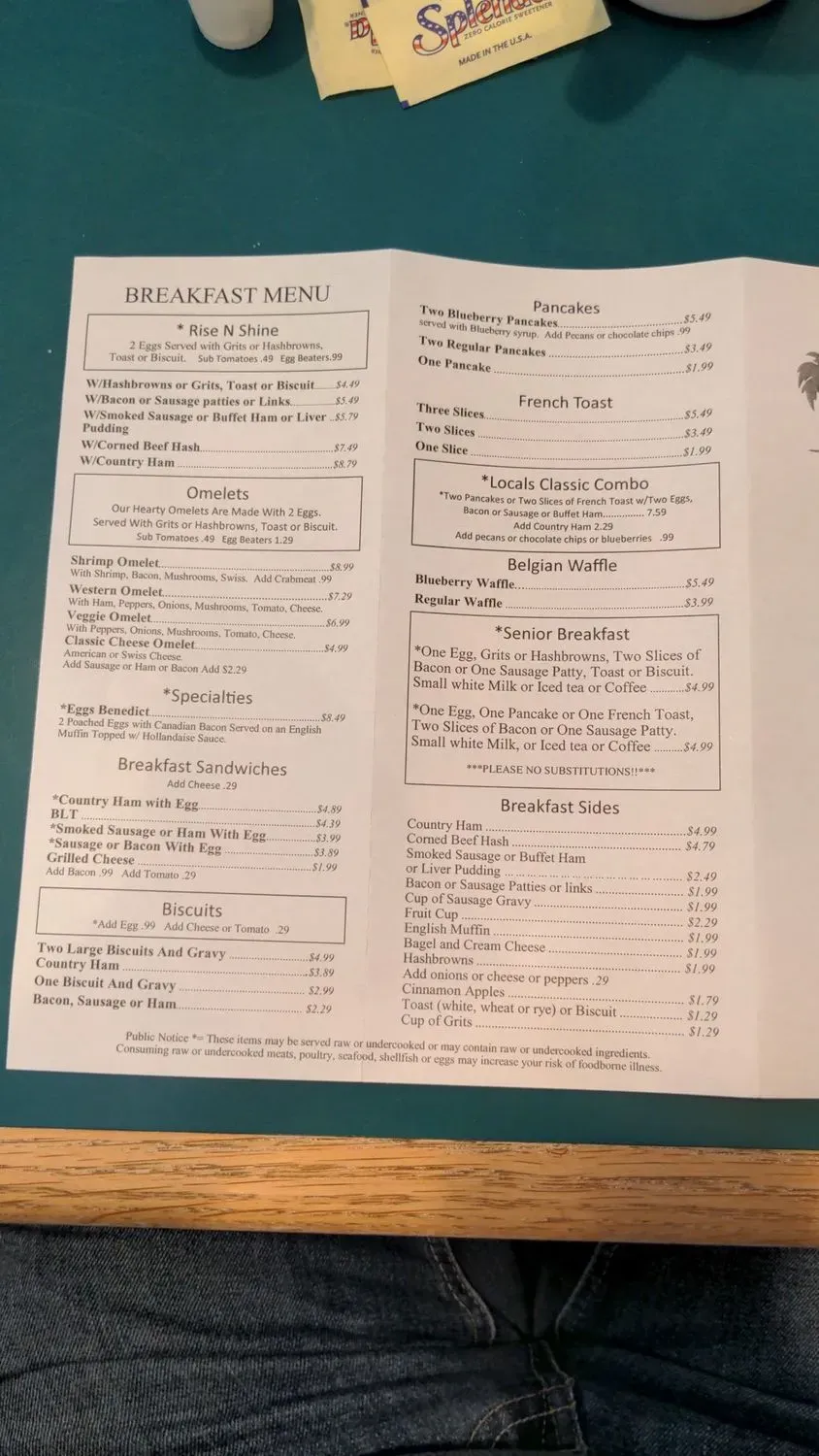 Menu 6