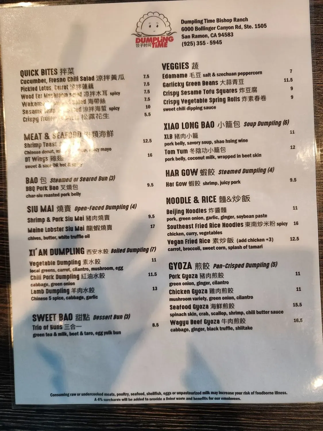 Menu 4