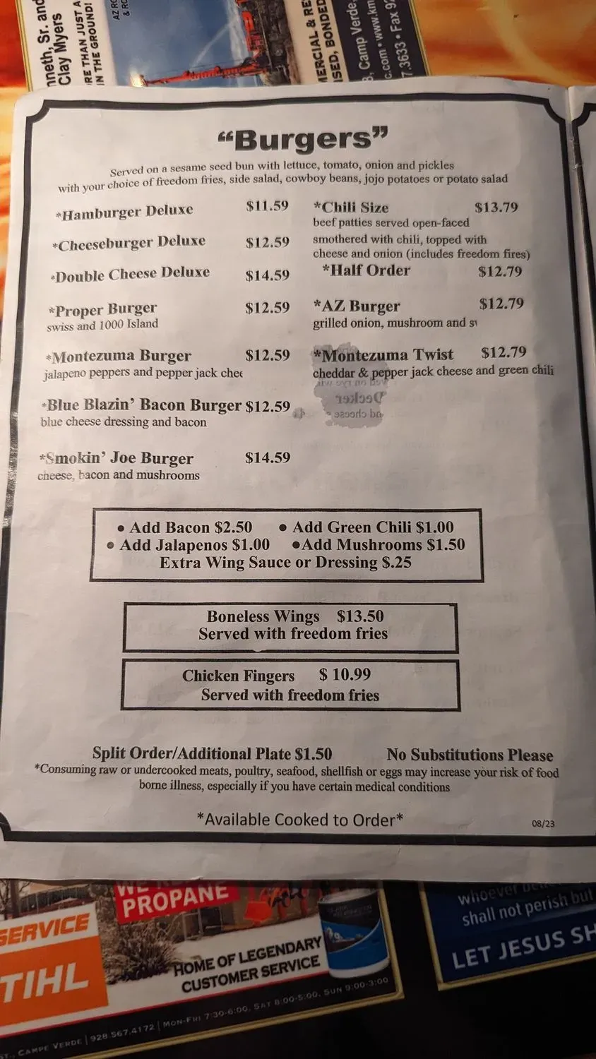 Menu 6