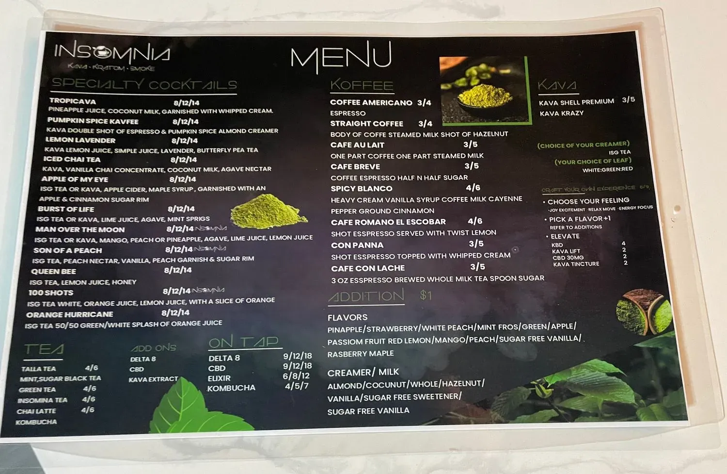 Menu 6