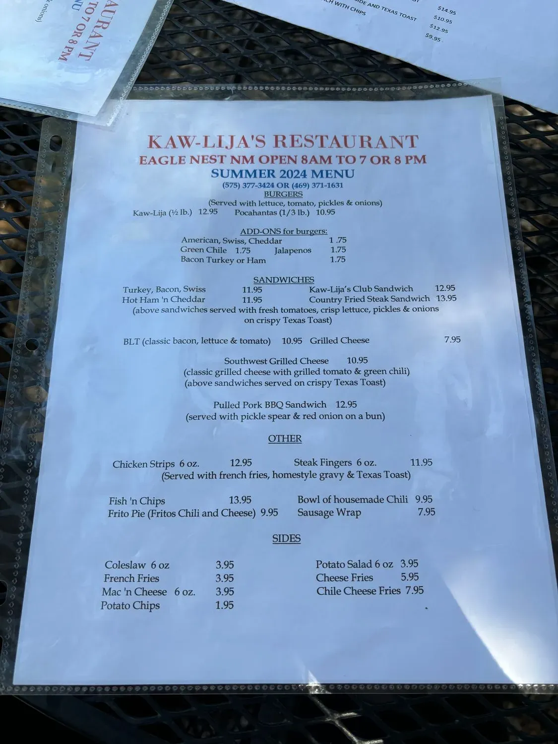 Menu 3