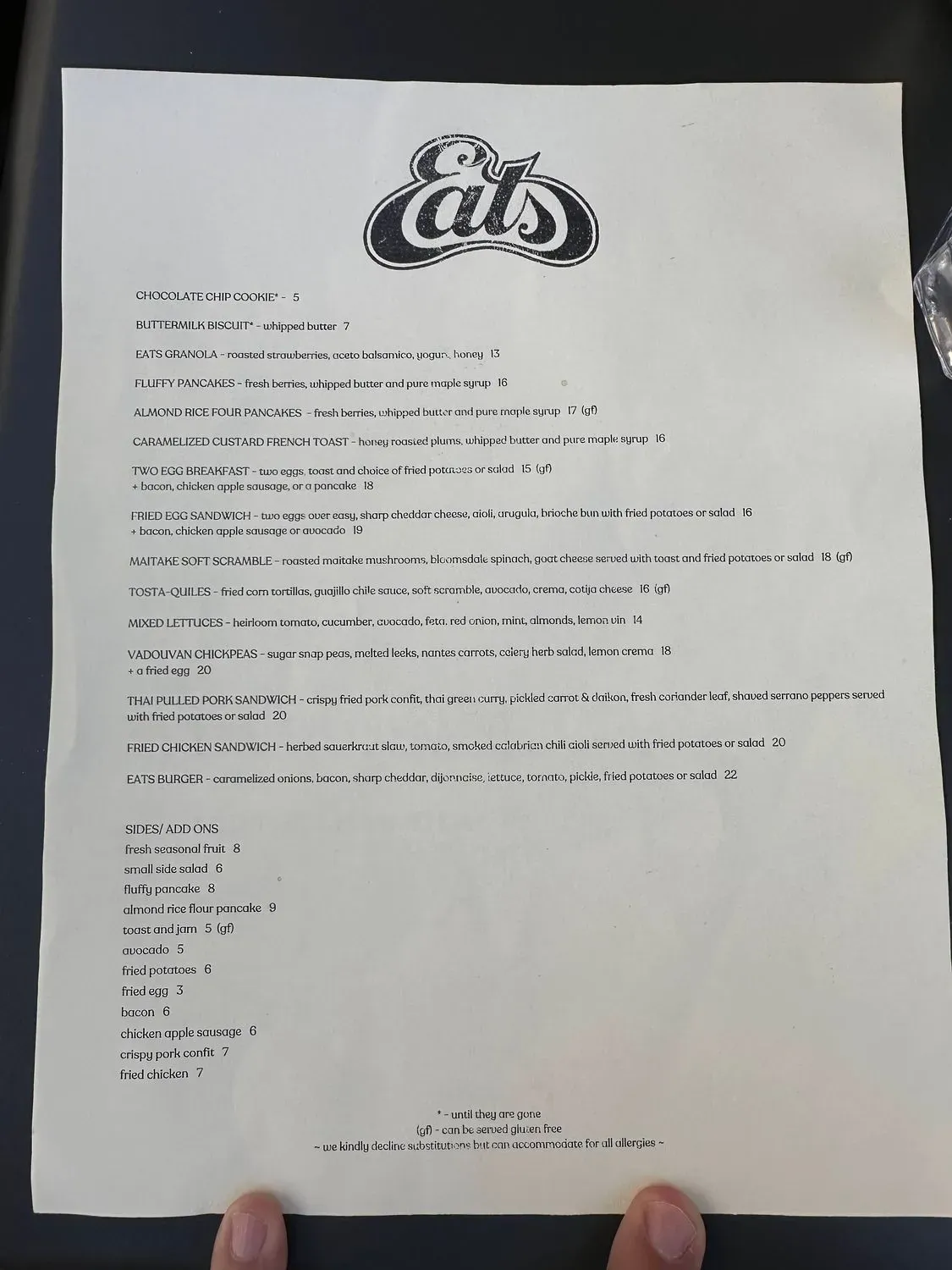 Menu 3