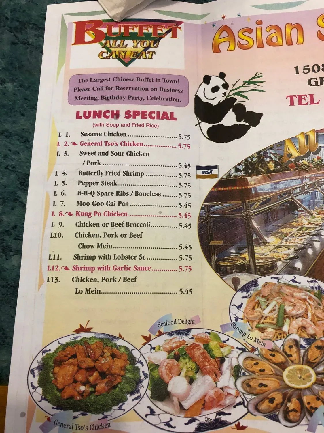 Menu 6