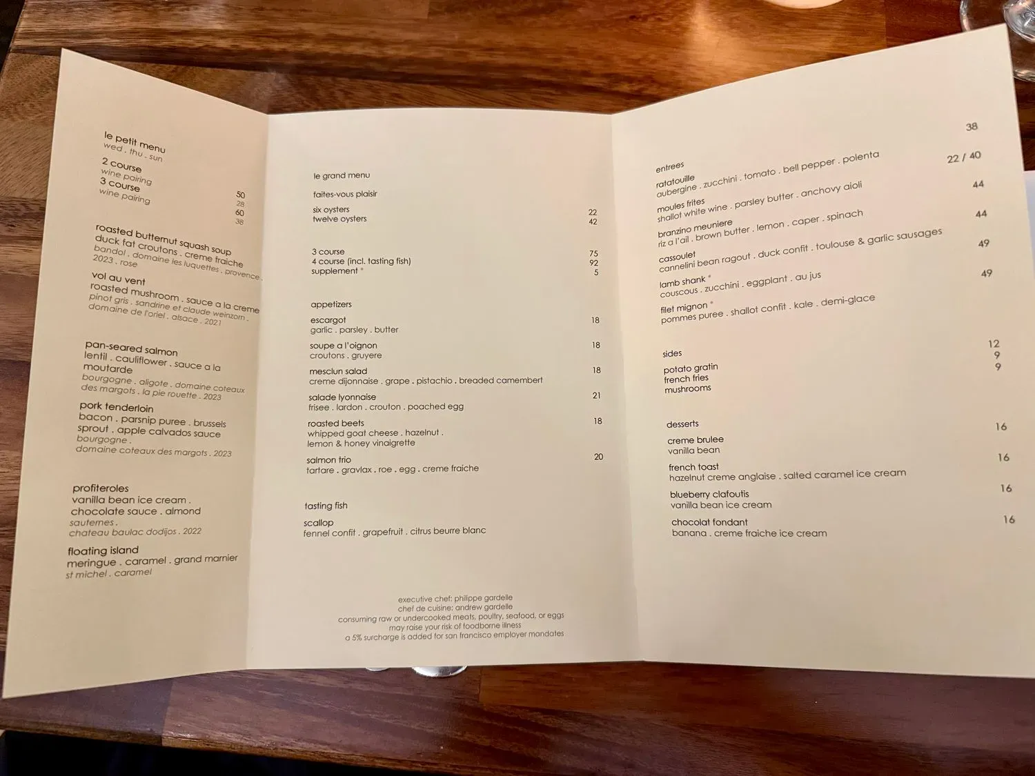 Menu 4