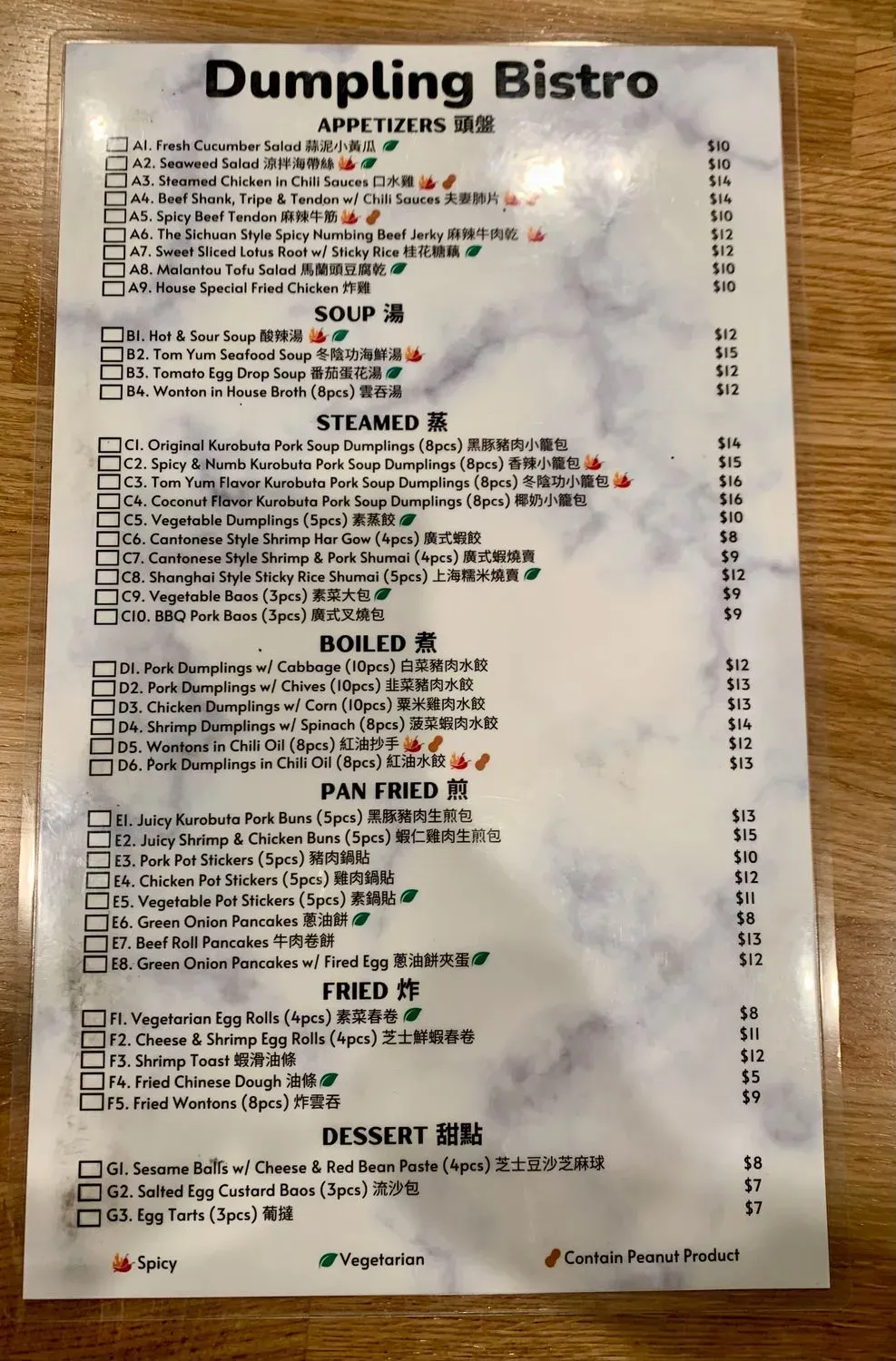 Menu 4