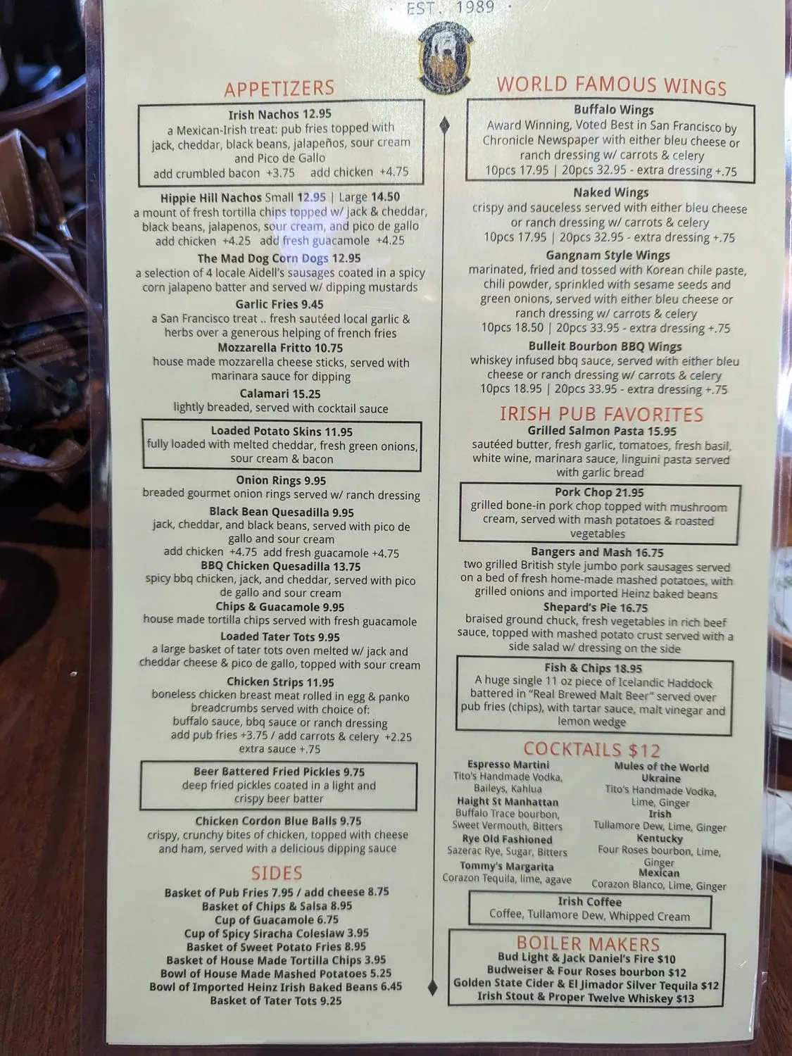 Menu 3