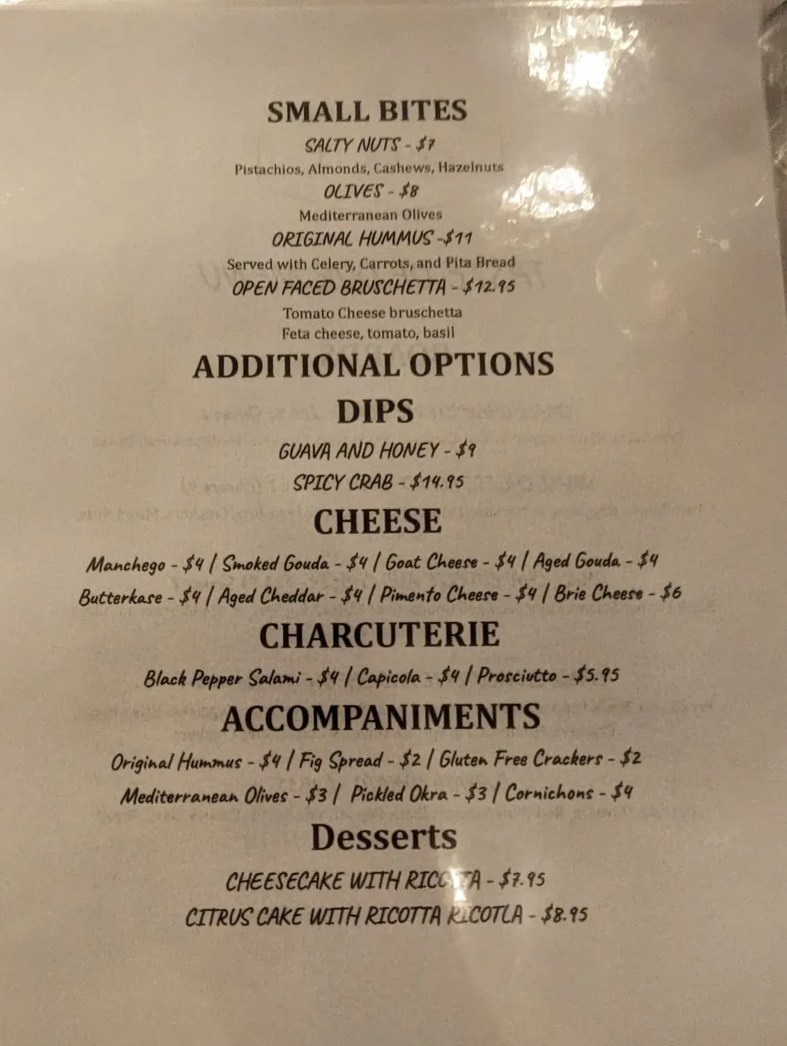 Menu 4