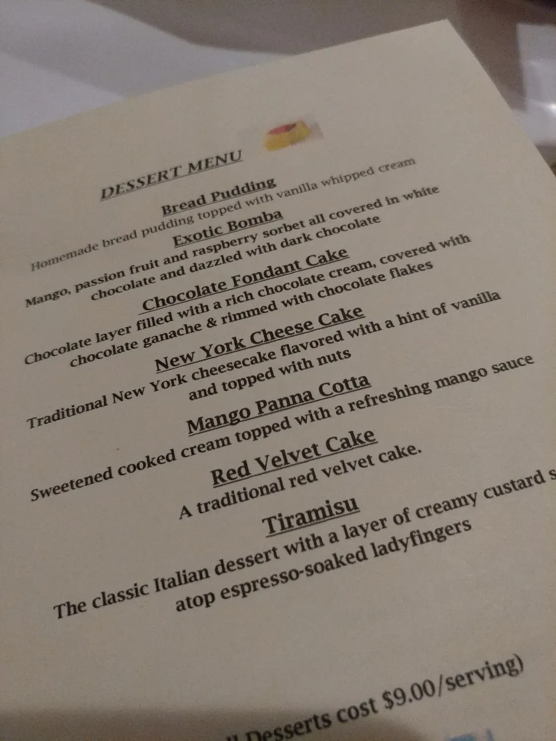 Menu 6