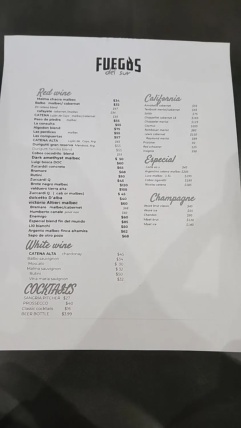 Menu 6