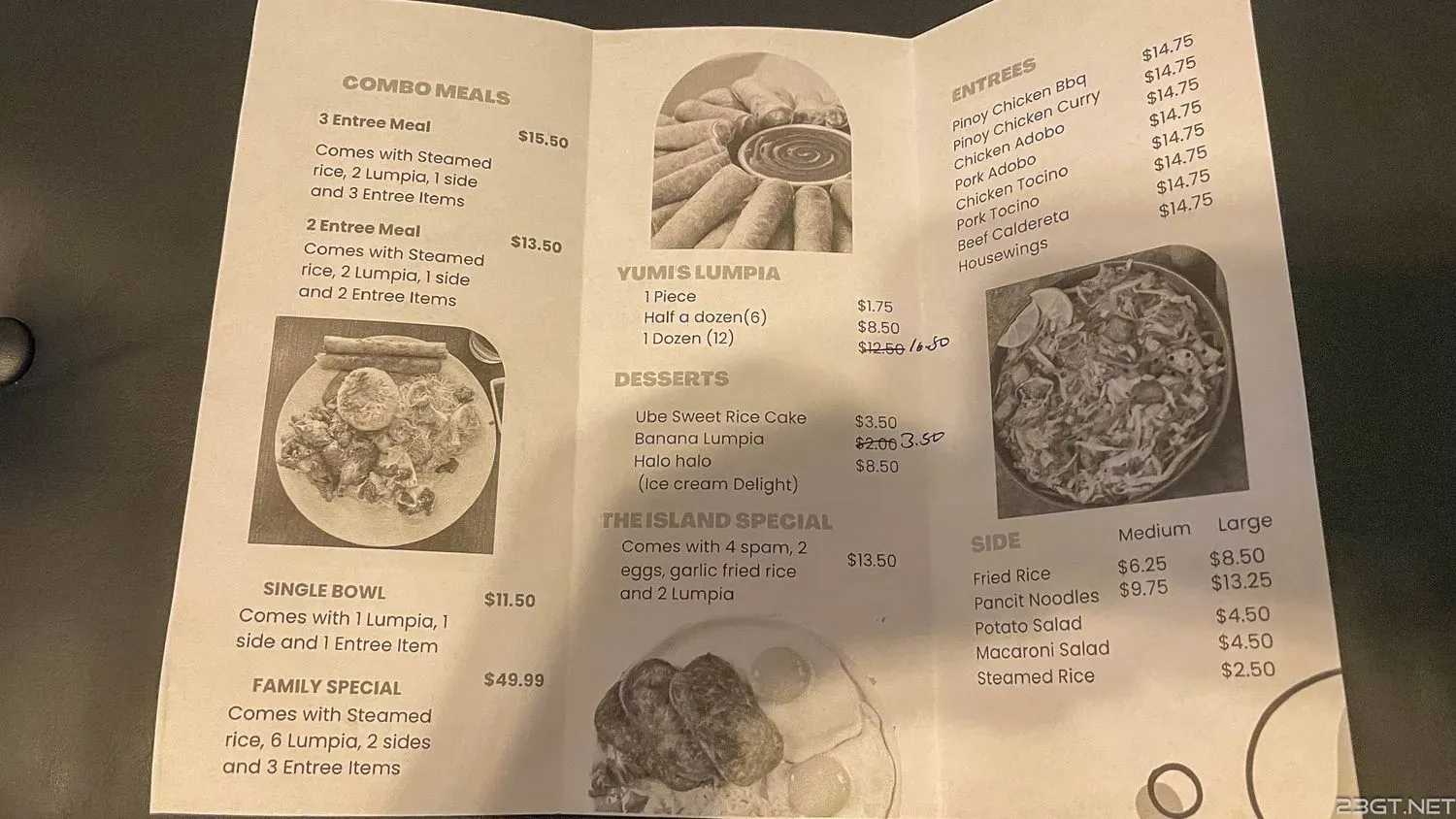 Menu 3