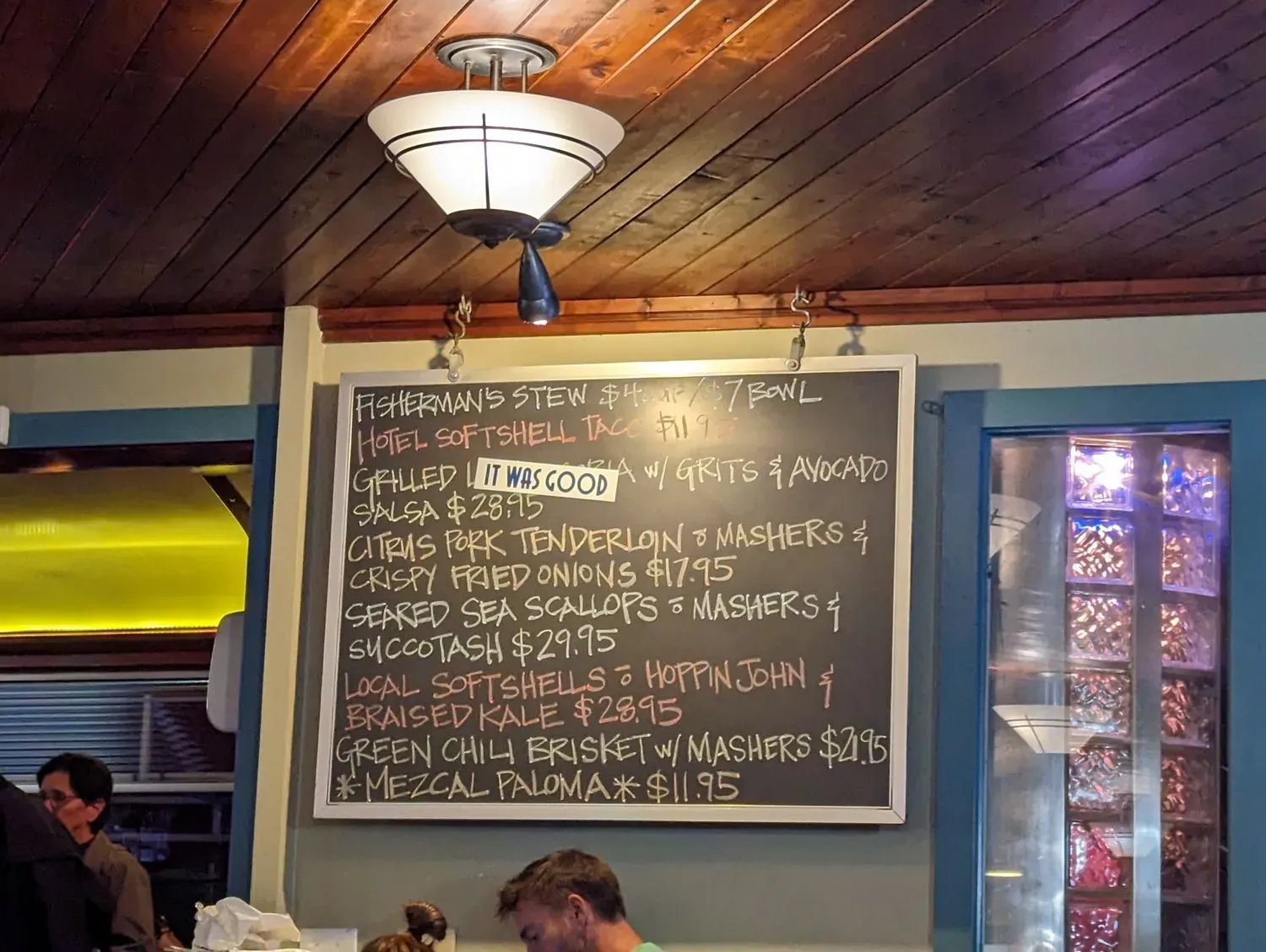 The Kill Devil Grill Menu - Updated November 2025