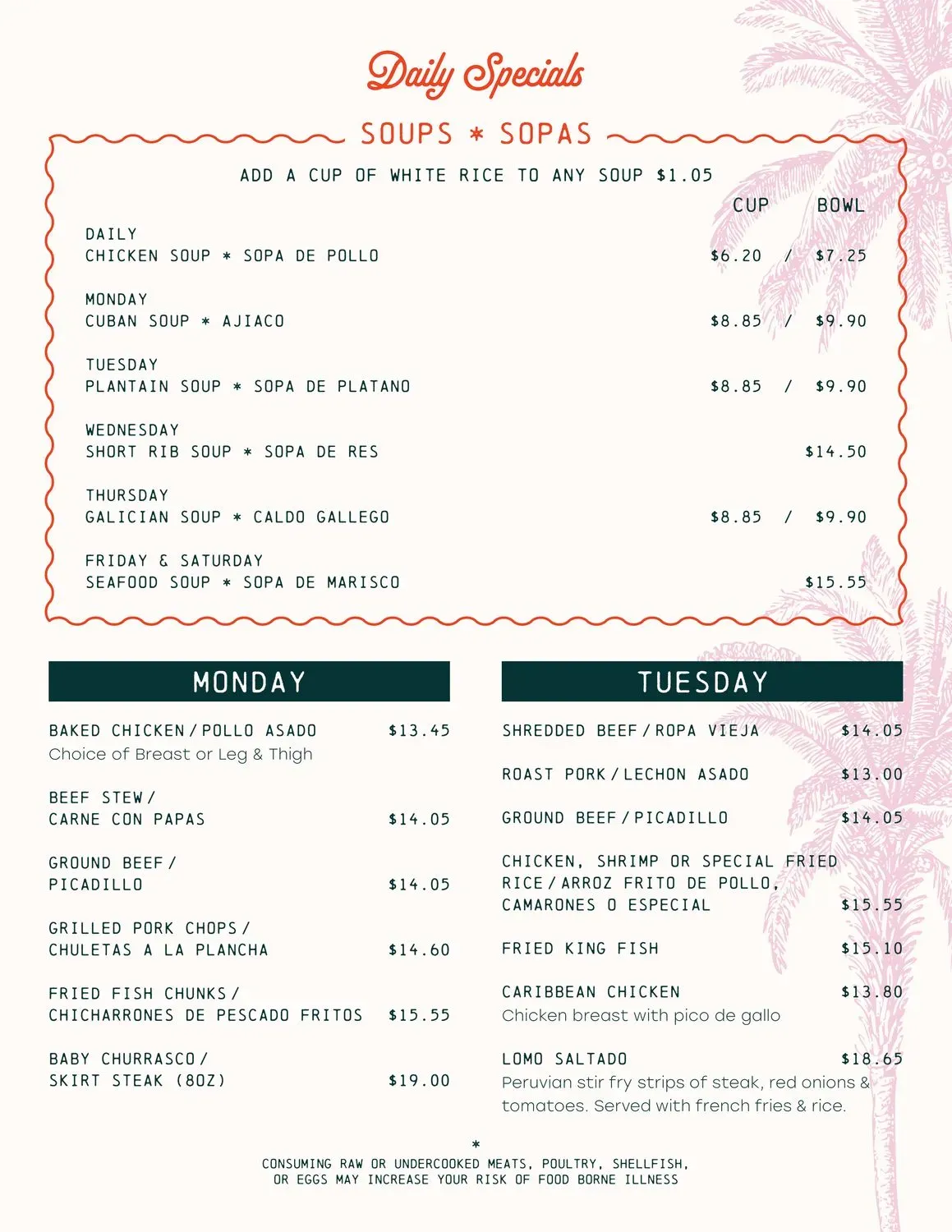 Menu 6