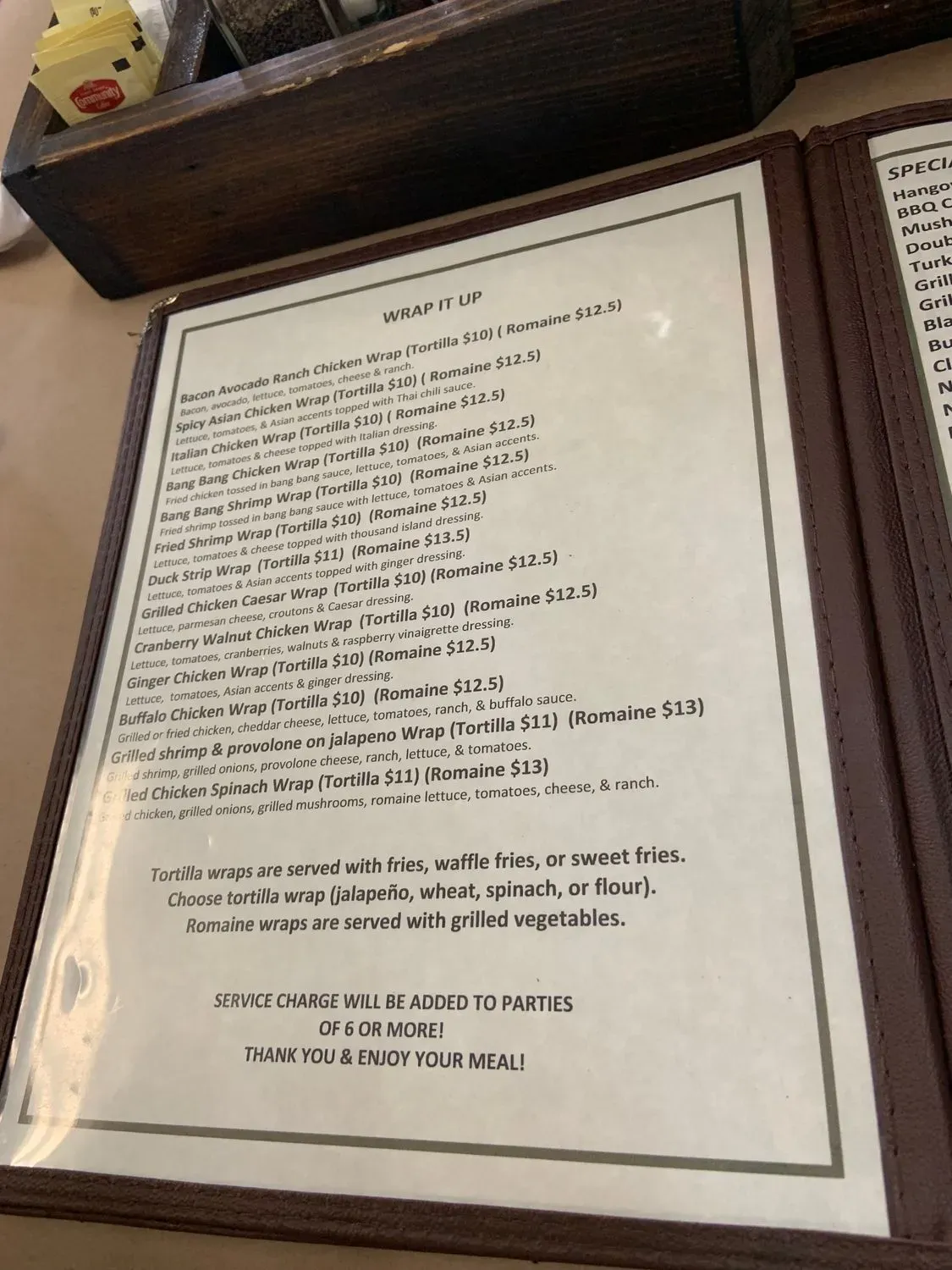 Cher Amie's Seafood Restaurant Menu - Updated October 2025