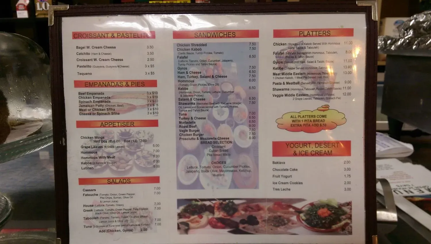 Menu 4