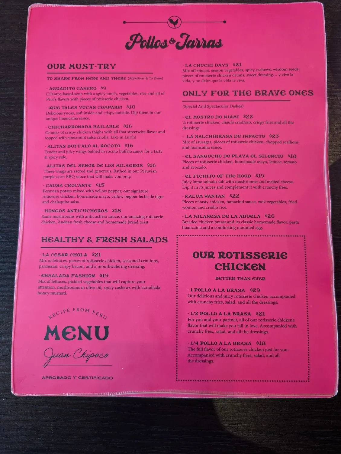 Menu 6