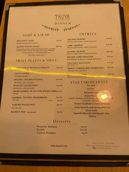 Menu 6