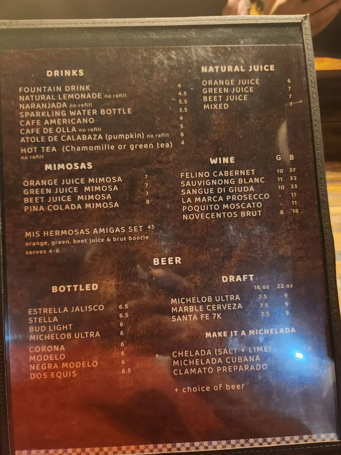 Menu 6