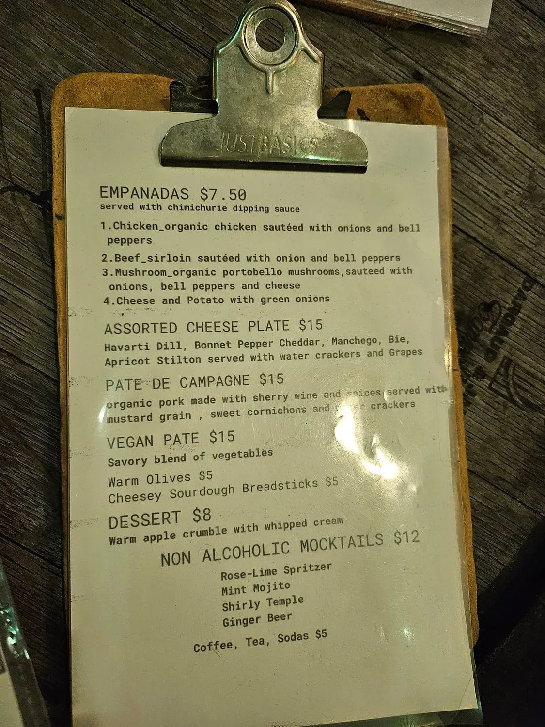 Menu 4