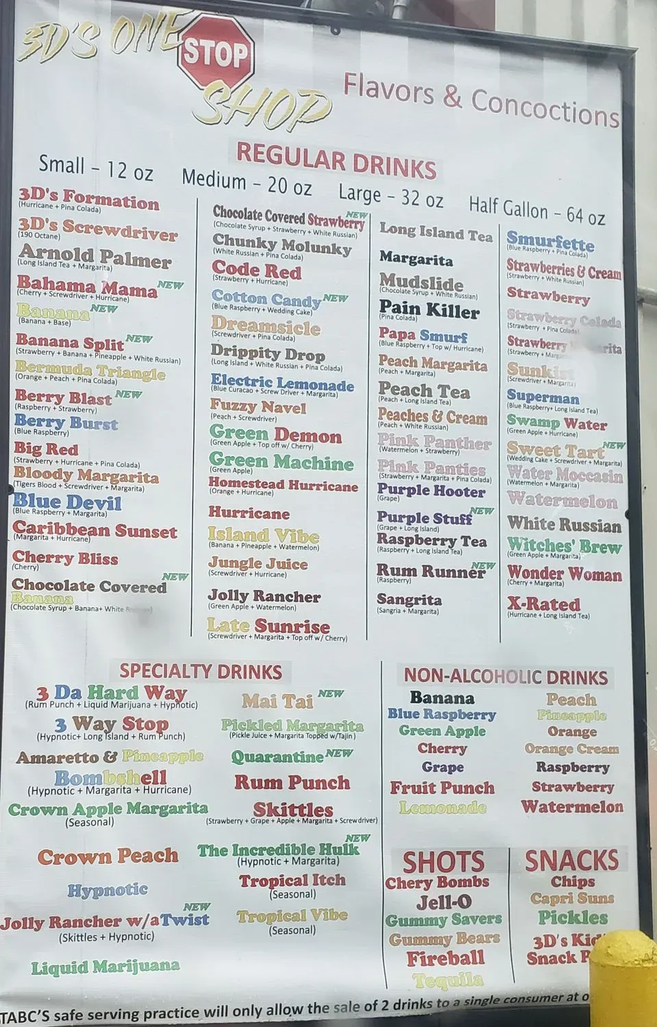 Menu 3